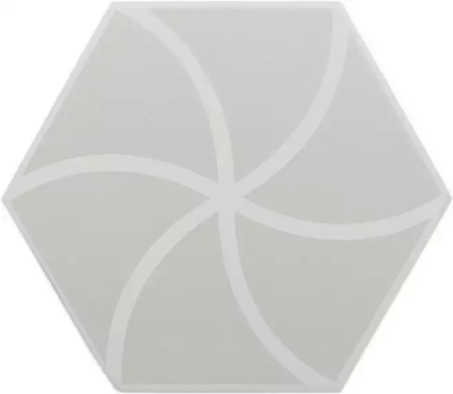 127012 FANCY WAVES GREY R10 20x23