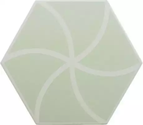 127013 FANCY WAVES MINT R10 20x23