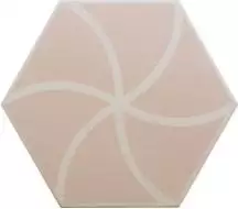 127015 FANCY WAVES PINK R10 20x23