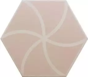 127015 FANCY WAVES PINK R10 20x23