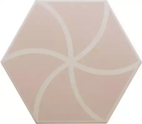 127015 FANCY WAVES PINK R10 20x23