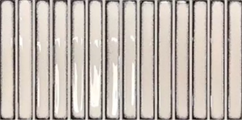 133478 Плитка Osaka Bars White 12,5x25