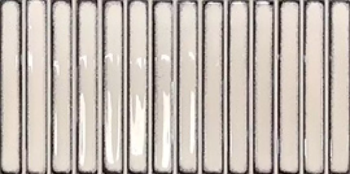 133478 Плитка Osaka Bars White 12,5x25
