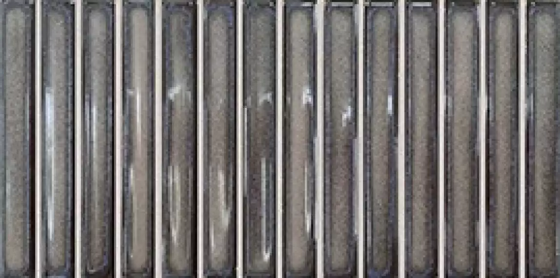 133479 Плитка Osaka Bars Grey 12,5x25