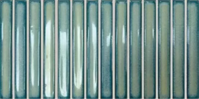 133481 Плитка Osaka Bars Green 12,5x25
