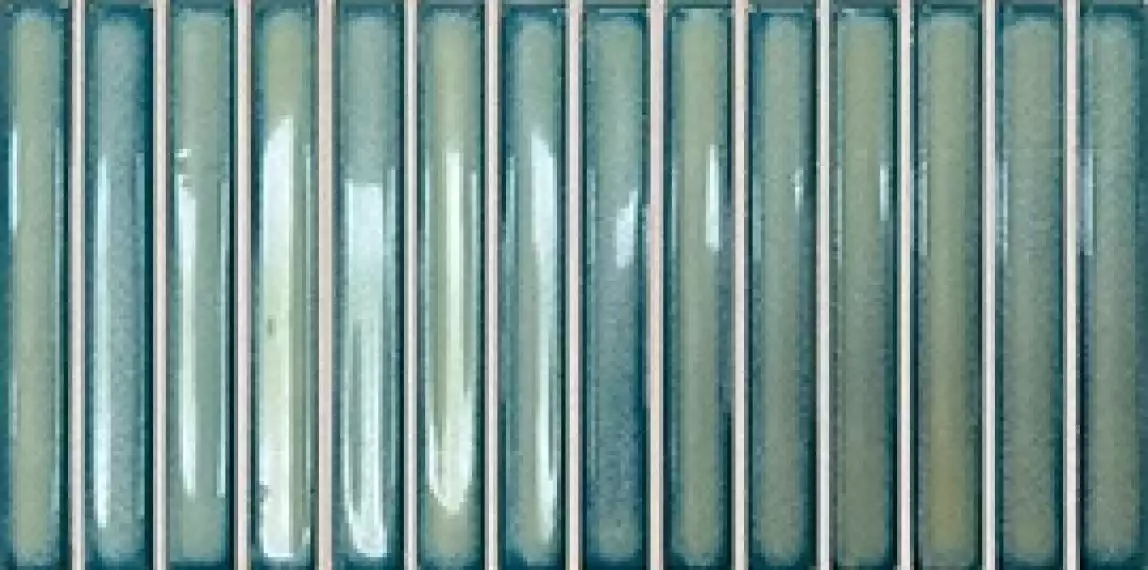 133481 Плитка Osaka Bars Green 12,5x25