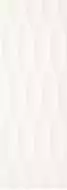 1371GR05 Декор Flowmotion белый 25*70