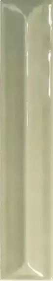 139393 Плитка Nouvelle Vague Sage Gloss 3x16