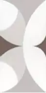 1581NW67 Декор Melrose черно-серый 30х60