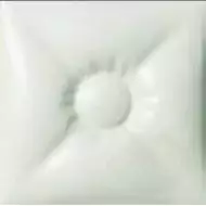 185877 Capitone Blanc D960 10*10