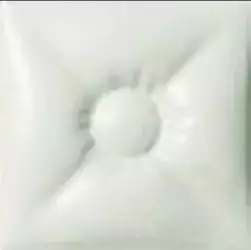 185877 Capitone Blanc D960 10*10