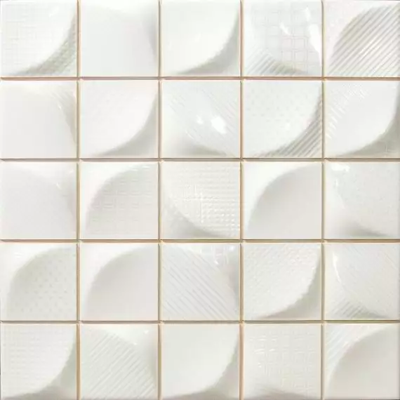 187475 3D White 25x25