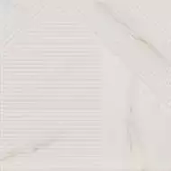187599 Stripes Mix Calacatta 25x25