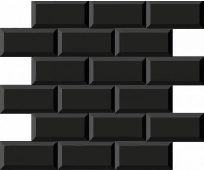 187843 Mosaico Minimetro Negro 29,1x29,6
