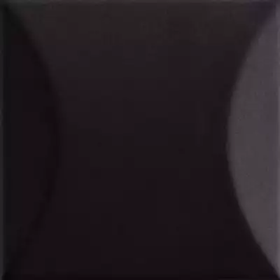 192052 Плитка Up Cuscino Black Glossy 10x10
