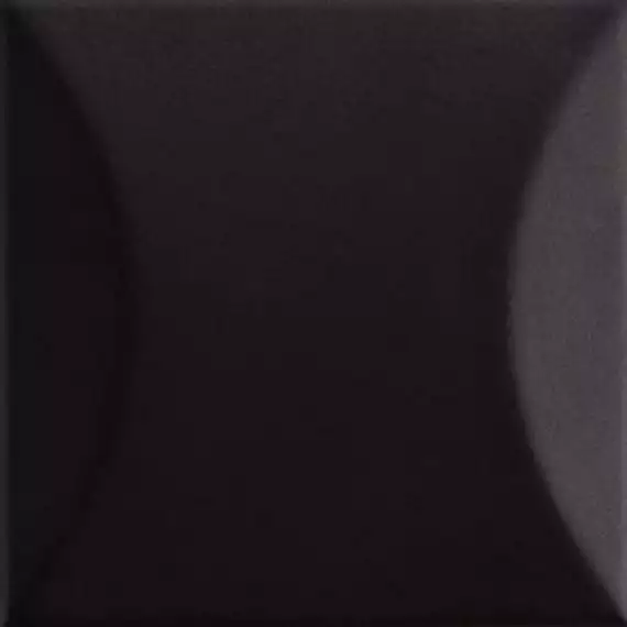 192052 Плитка Up Cuscino Black Glossy 10x10