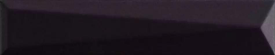 192082 Плитка Up Lingotto Black Matte 25x5