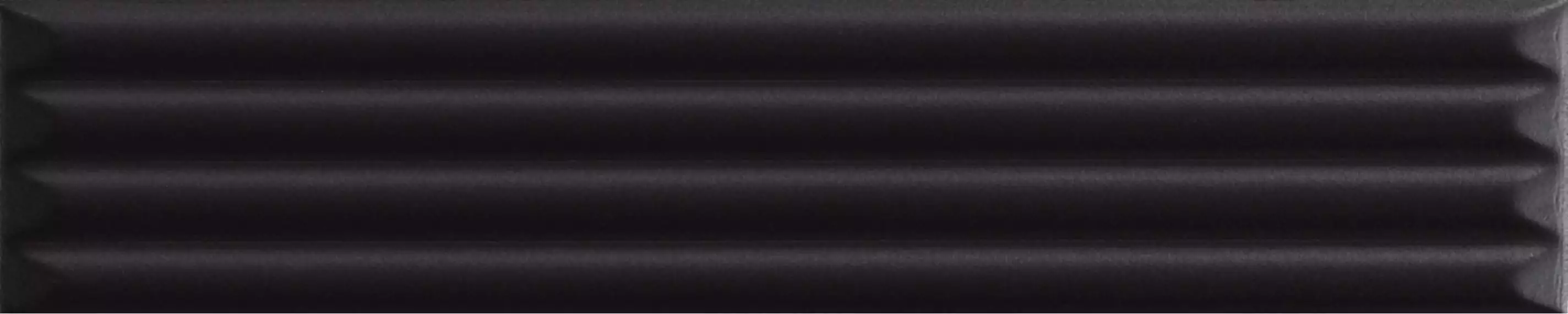 192122 Плитка Up Cannettato Black Matte 25x5