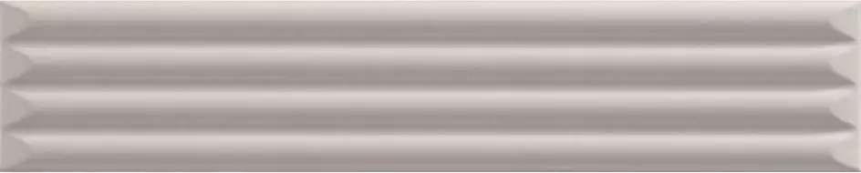 192133 Плитка Up Cannettato Grey Glossy 25x5