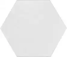 20339 Hexatile Blanco Mate 17.5*20
