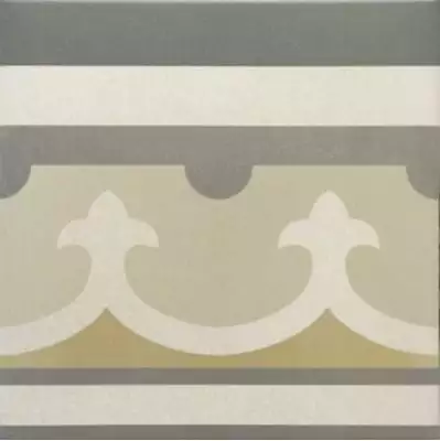 20928 Керамогранит CAPRICE BURGUNDY BORDER 20x20