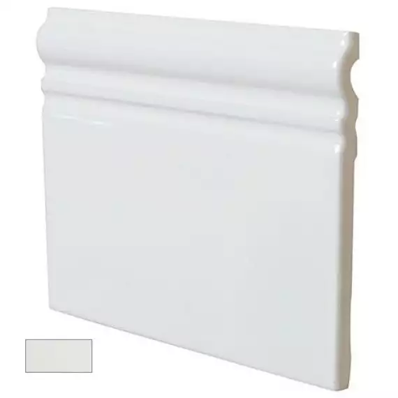 21015 Skirting Blanco Brillo 15*15