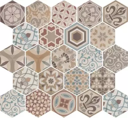 21356 Hexatile Harmony Colour 17,5*20