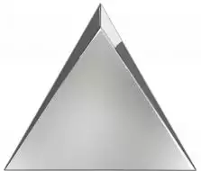 218366 Traingle Cascade Silver Glossy 15x17
