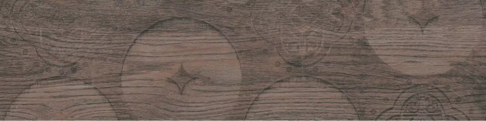 2380HW91 Декор Lodge темно-коричневый 22.5x90