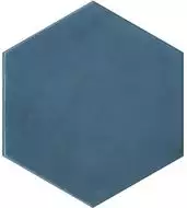 24032 Плитка Флорентина синий глянцевый 20x23,1