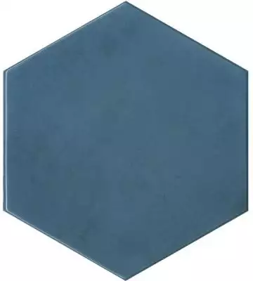 24032 Плитка Флорентина синий глянцевый 20x23,1