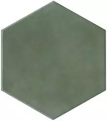 24034 Плитка Флорентина зеленый глянцевый 20x23,1