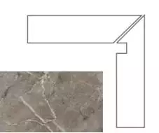 240636 MARBLE BATTISCALA GRIGIO DX LAP 8x117.2