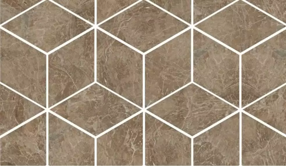 240837 MOSAICS T3-3D MARRONE 17x29,1