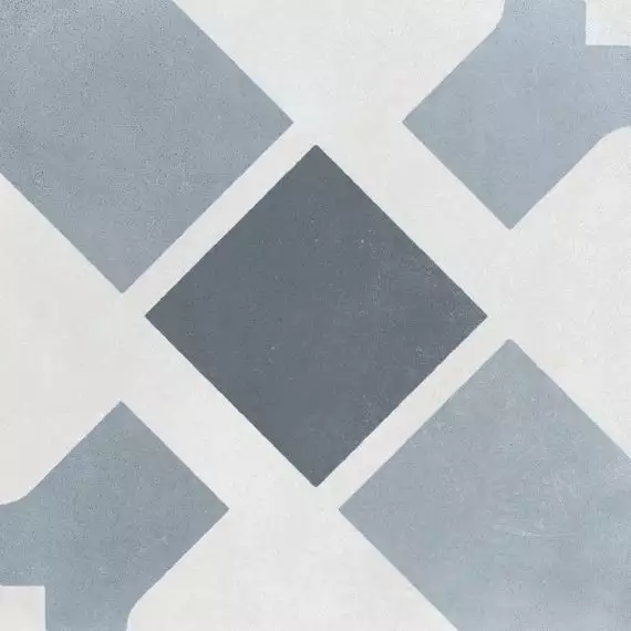 24764 HAVANA WHITE CROSS 22.3X22.3