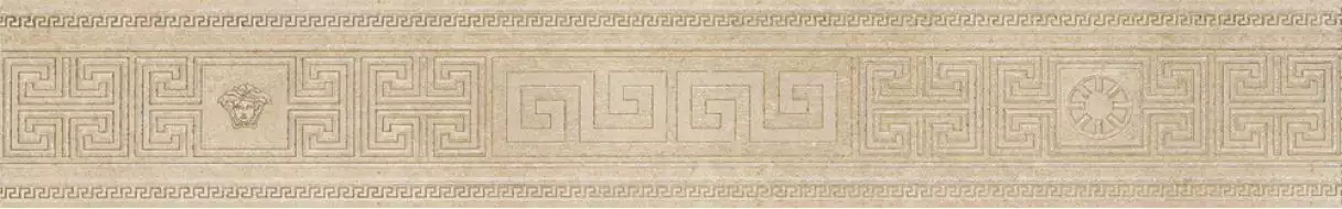 261126 GREEK Naturale BEIGE/ORO Fascia 12.5Х80