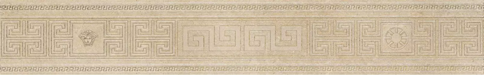 261126 GREEK Naturale BEIGE/ORO Fascia 12.5Х80