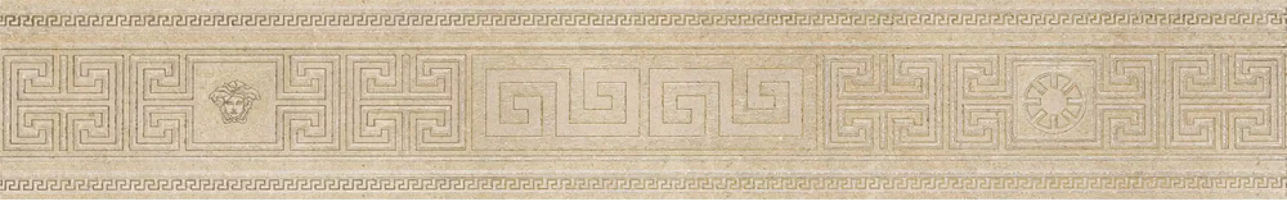 261126 GREEK Naturale BEIGE/ORO Fascia 12.5Х80