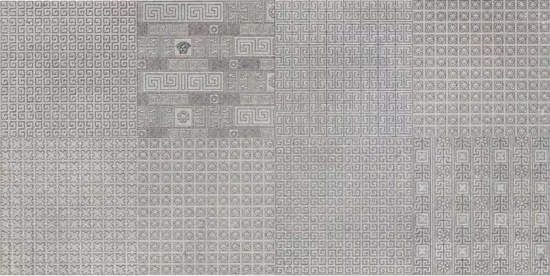 261142 GREEK FORMELLE GRIGIO 40x80