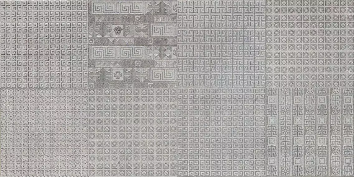 261142 GREEK FORMELLE GRIGIO 40x80
