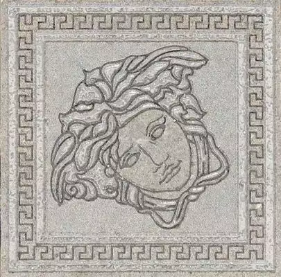 261160 GREEK Tozzetto Bianco 12,5x12,5