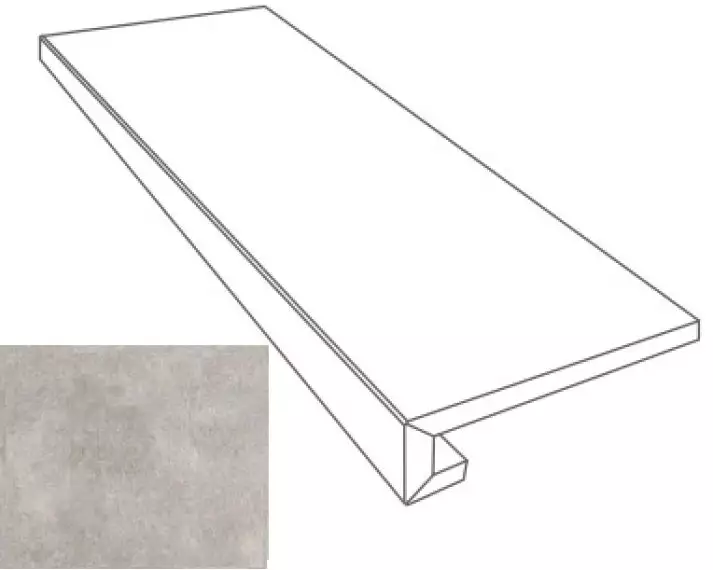 261232 GREEK GRADONE Grigio 4x32x80