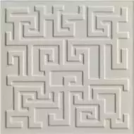 261285 GREEK 3D GRIGIO 40х40
