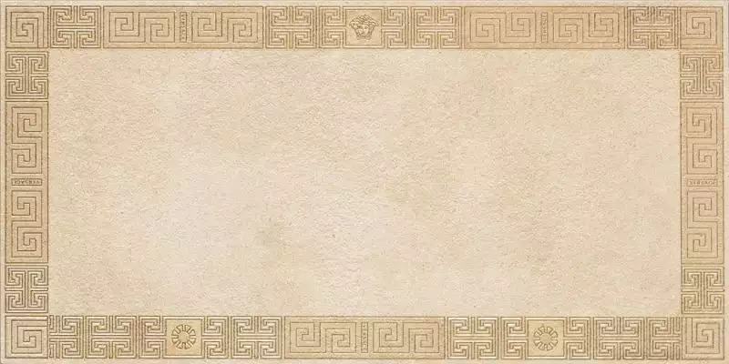 261344 GREEK CASSETTONE Beige/Oro 40x80