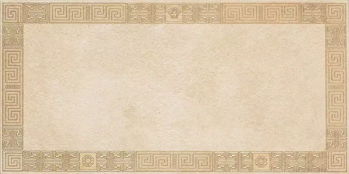 261344 GREEK CASSETTONE Beige/Oro 40x80