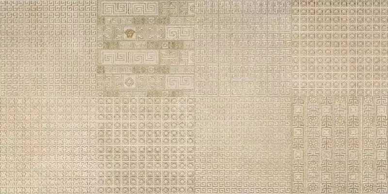 261354 GREEK FORMELLE BEIGE/ORO 40x80