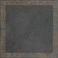 261363 GREEK CASSETTONE ANTRACITE/ORO 40x40