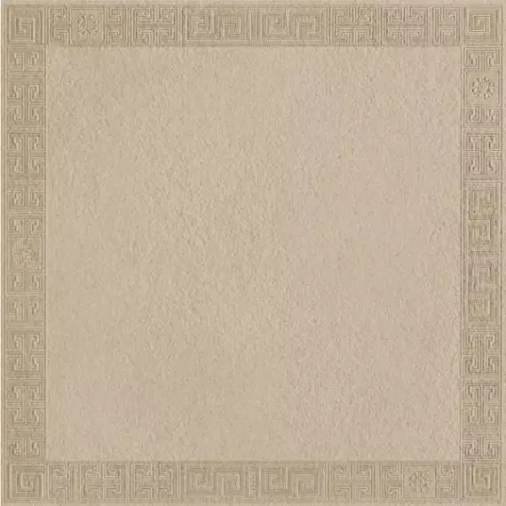 261364 GREEK CASSETTONE BEIGE/ORO 40x40