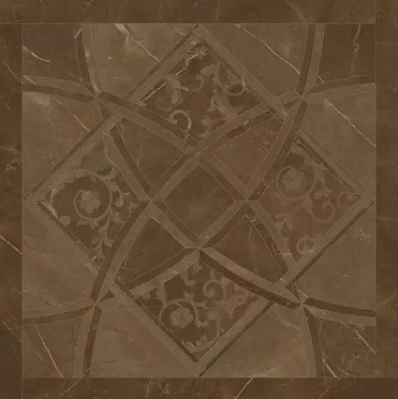 262533 Fondo Intarsio Pulpis Marrone 78х78