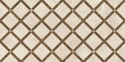 262545 INTRECCIO CREMA/MARRONE 39x78